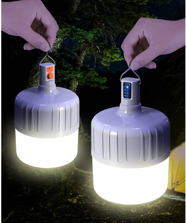 Ampoule LED rechargeable 48h – anti-coupure, sans câble, recharge solaire