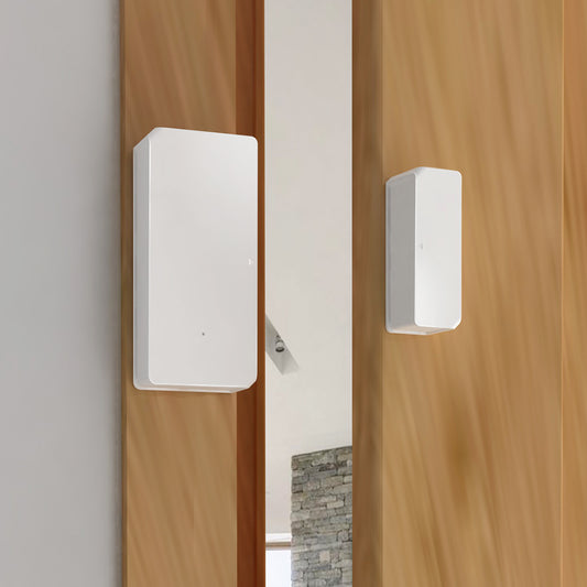 Capteur d'Ouverture Connecté WiFi – Alarme Porte & Fenêtre, Alertes Instantanées sur Smartphone