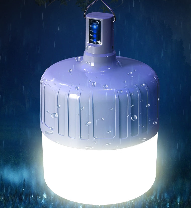 Ampoule LED rechargeable 48h – anti-coupure, sans câble, recharge solaire