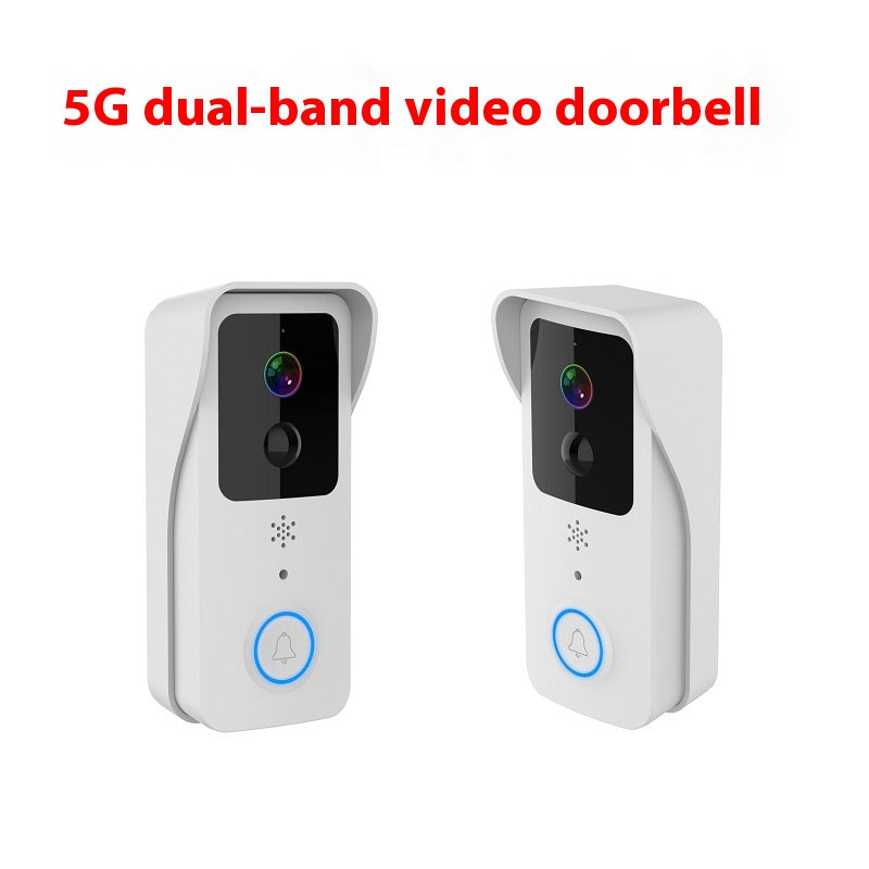 Sonnette vidéo WiFi 1080p – vision nocturne couleur 50m, audio bidirectionnel, Alexa & Google Home