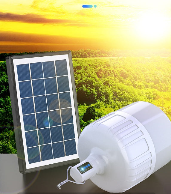 Ampoule LED rechargeable 48h – anti-coupure, sans câble, recharge solaire