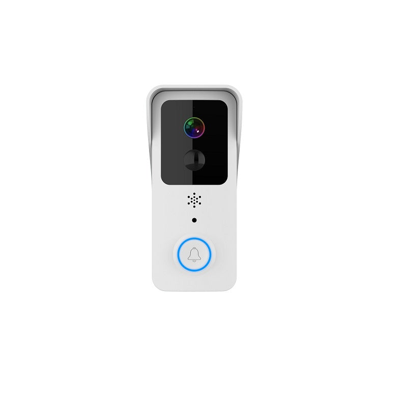 Sonnette vidéo WiFi 1080p – vision nocturne couleur 50m, audio bidirectionnel, Alexa & Google Home